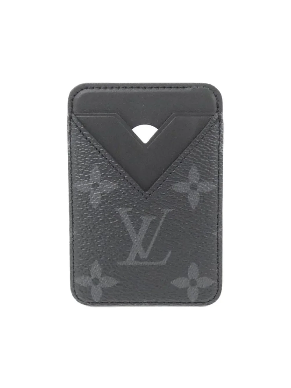 Louis Vuitton Monogram Eclipse Card Holder Magnet Case
